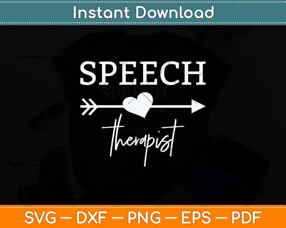 Speech Therapist Svg Png Dxf Digital Cutting File