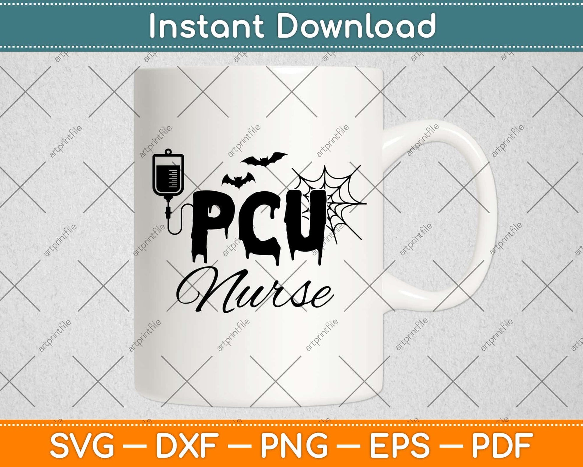 Spooky Nurse Halloween Svg Png Dxf Digital Cutting File