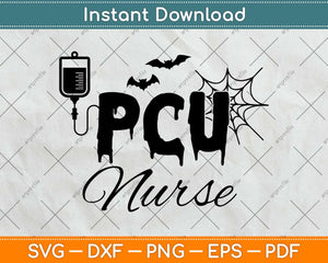 Spooky Nurse Halloween Svg Png Dxf Digital Cutting File