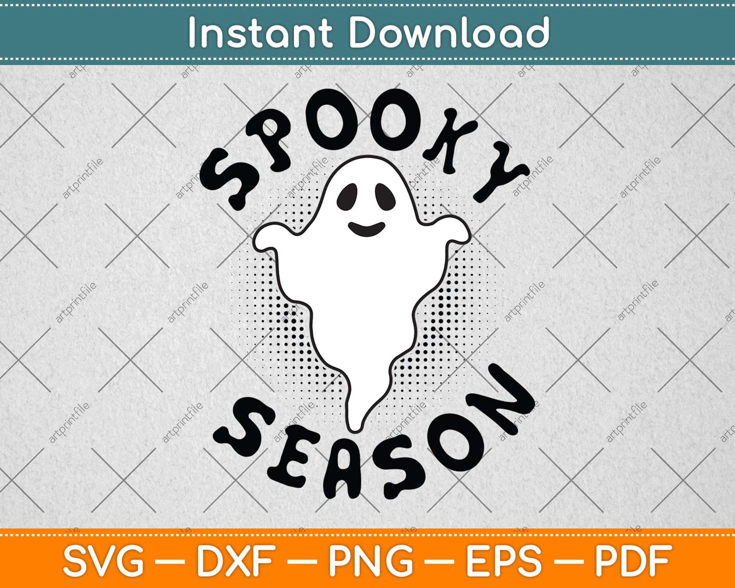 Spooky Season Svg Png Dxf Digital Cutting File