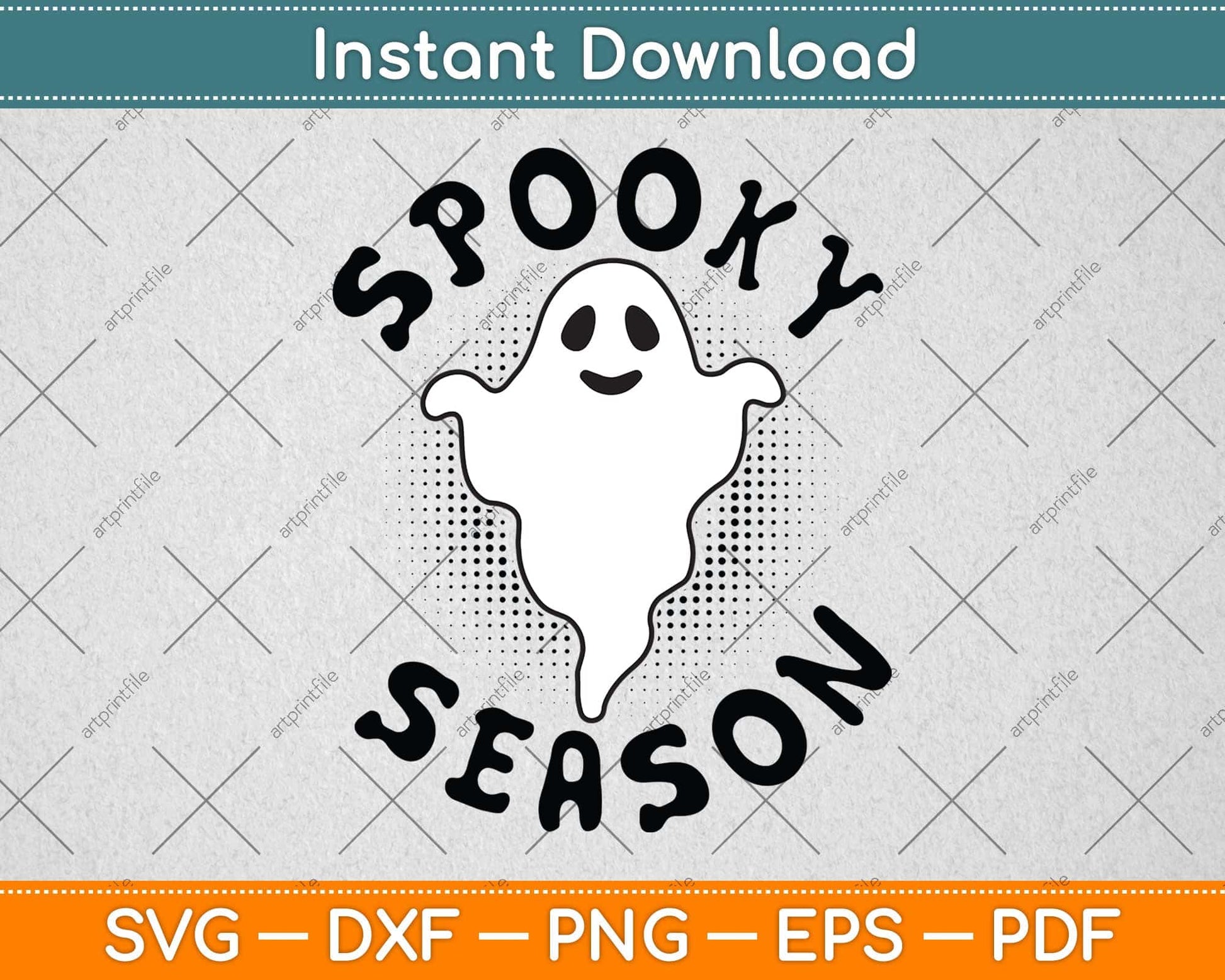 Spooky Season Svg Png Dxf Digital Cutting File