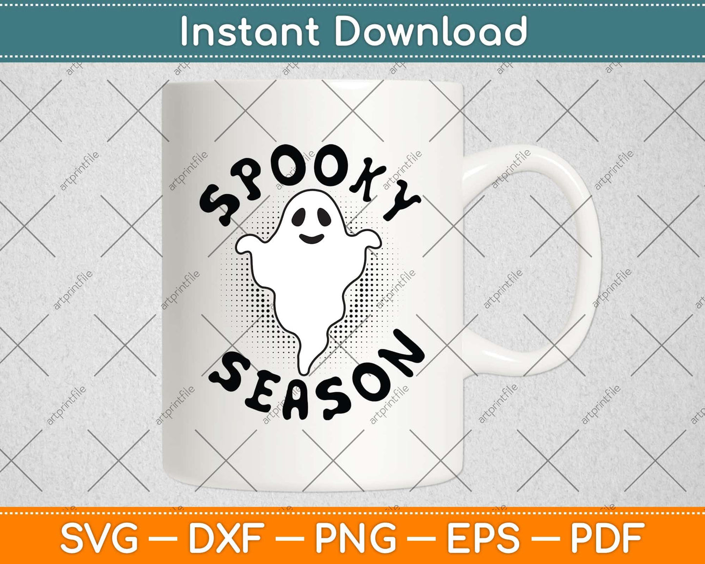 Spooky Season Svg Png Dxf Digital Cutting File