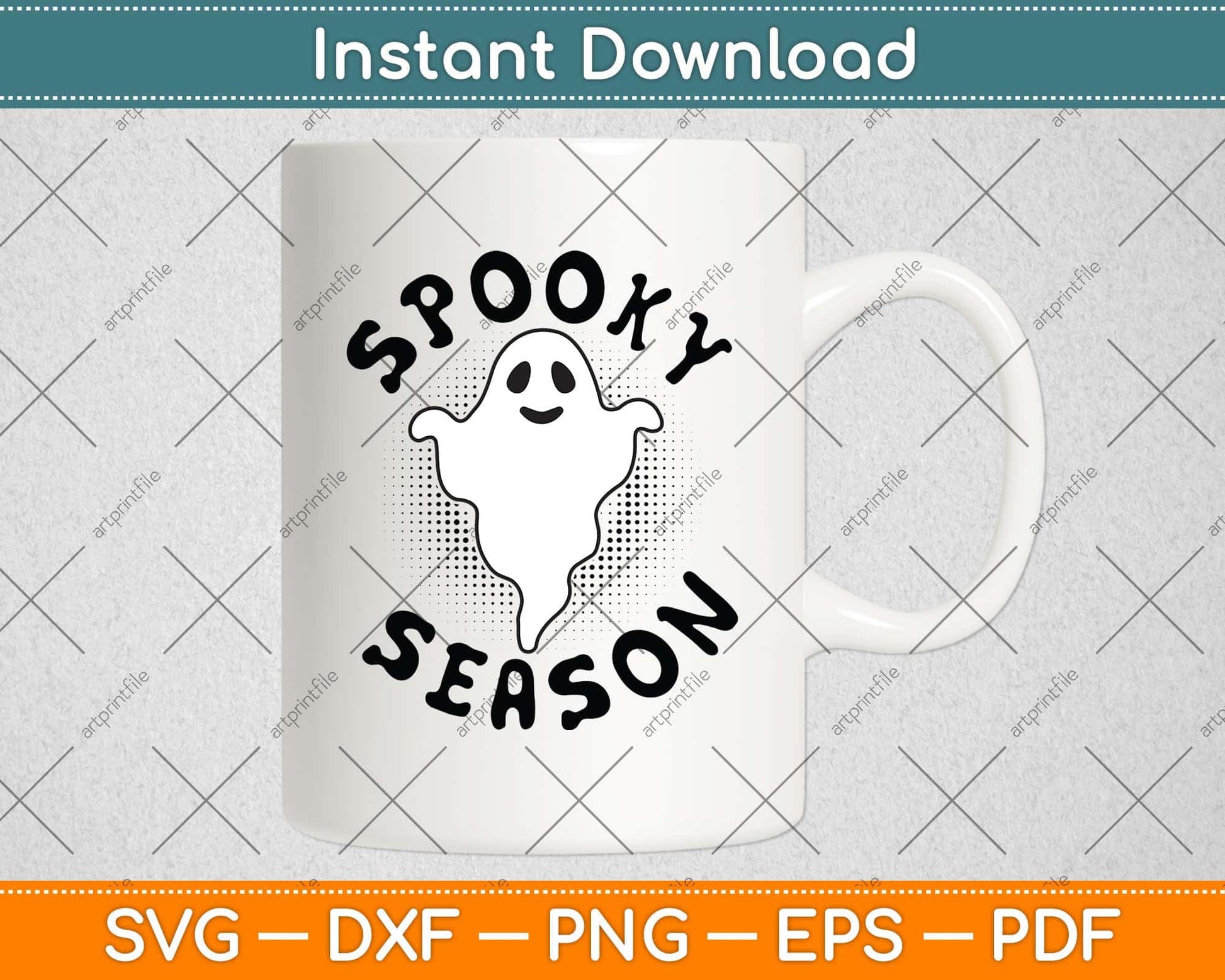 Spooky Season Svg Png Dxf Digital Cutting File