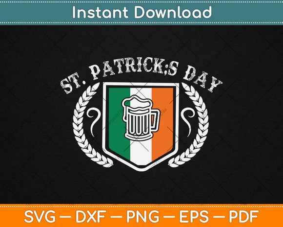 ST. Patricks Day Svg Design Cricut Printable Cutting Files