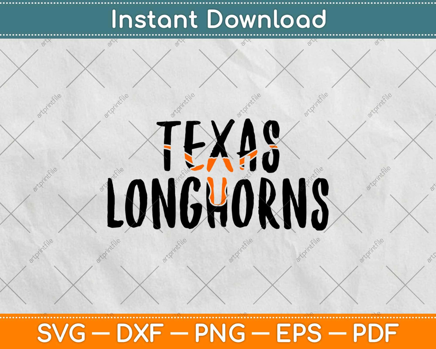 Texas Longhorns Texas Fan Football Svg Design Cricut Printable Cutting Files
