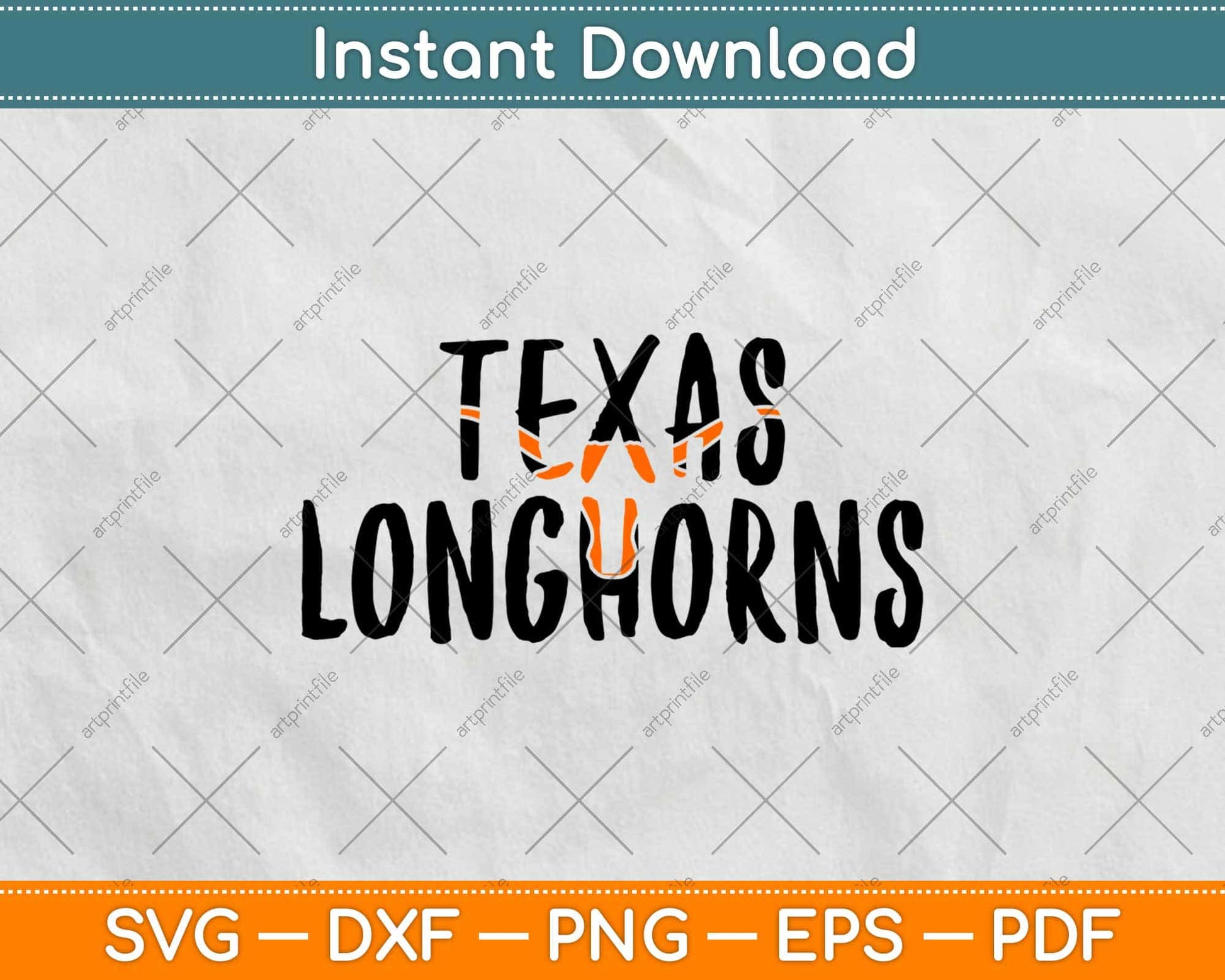 Texas Longhorns Texas Fan Football Svg Design Cricut Printable Cutting Files