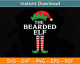 The Bearded Elf Family Matching Group Christmas Svg Png Dxf Digital Cutting File