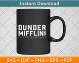 The Office Dunder Mifflin Comfortable Svg Design Cricut 