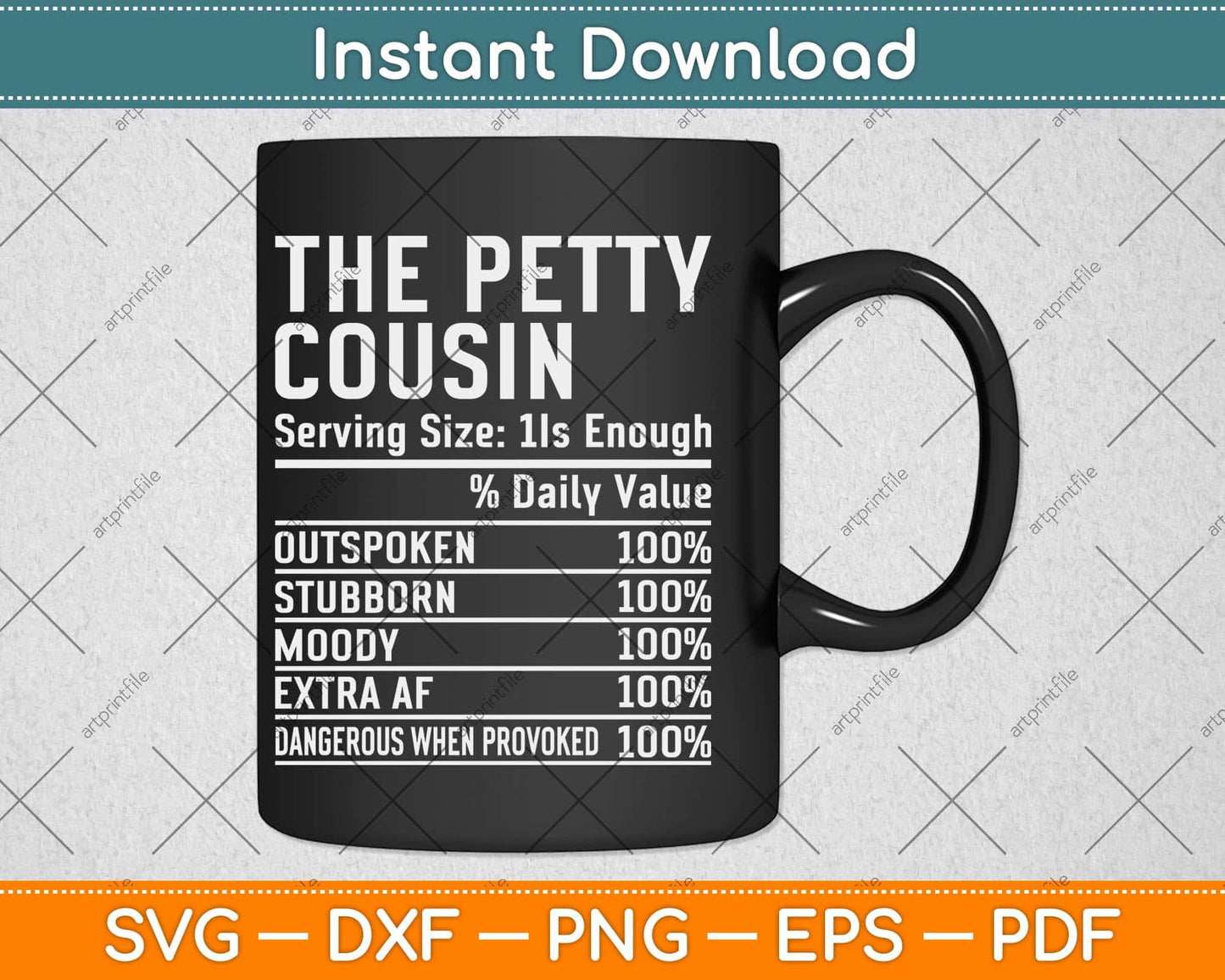 The Petty Cousin Funny Family Reunion Svg Design Cricut Printable Cutting File