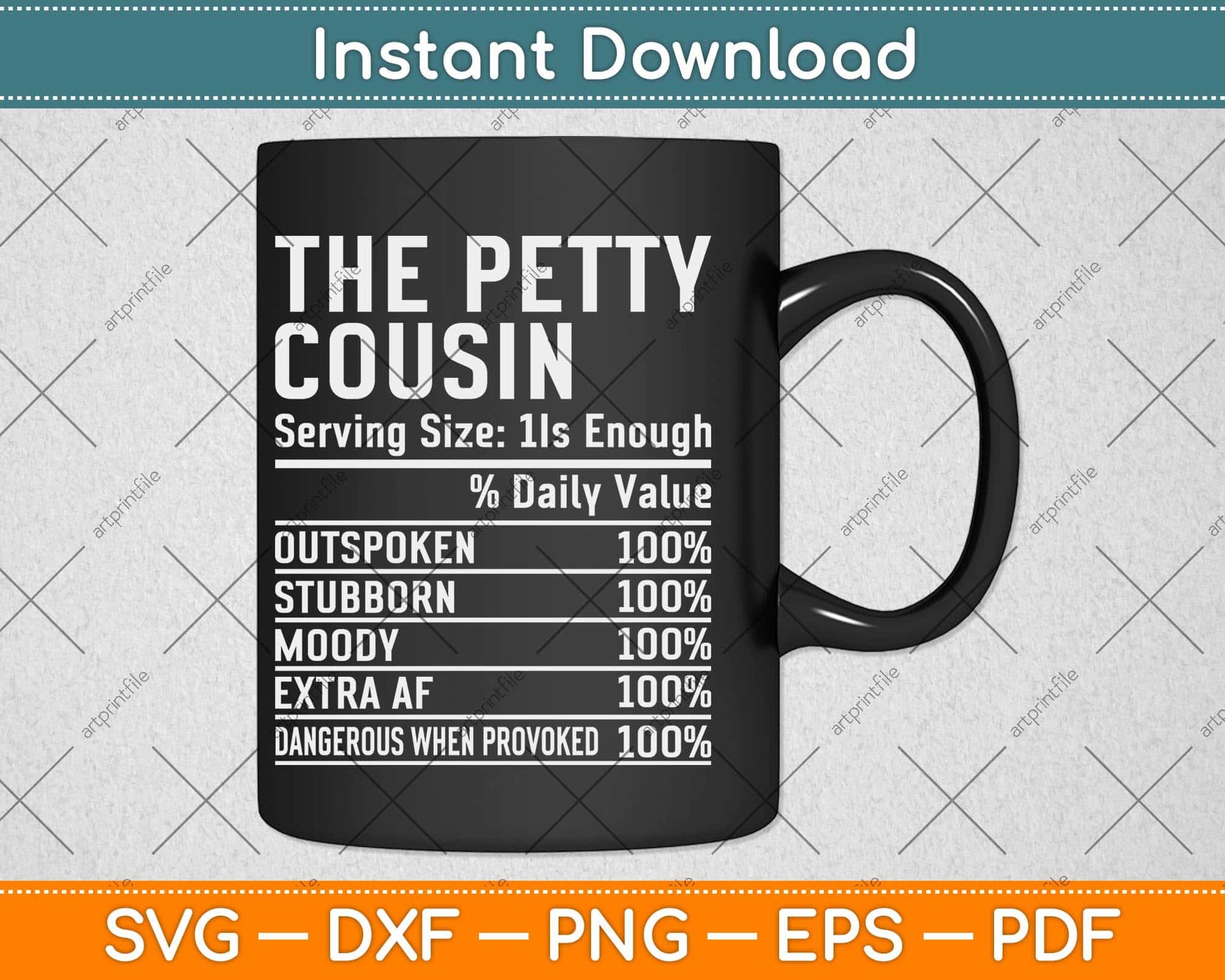 The Petty Cousin Funny Family Reunion Svg Design Cricut Printable Cutting File