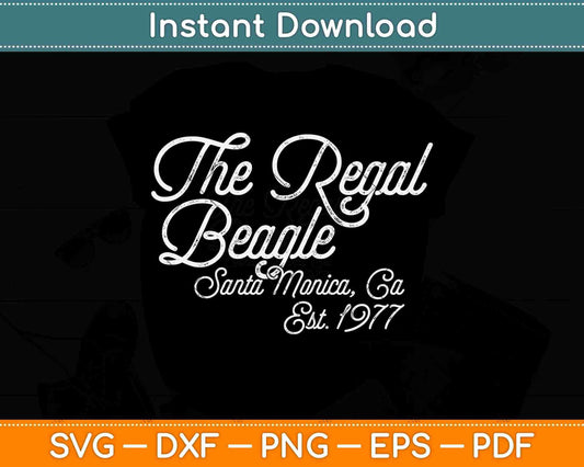 The Regal Beagle Funny Beagle Svg Png Dxf Digital Cutting File