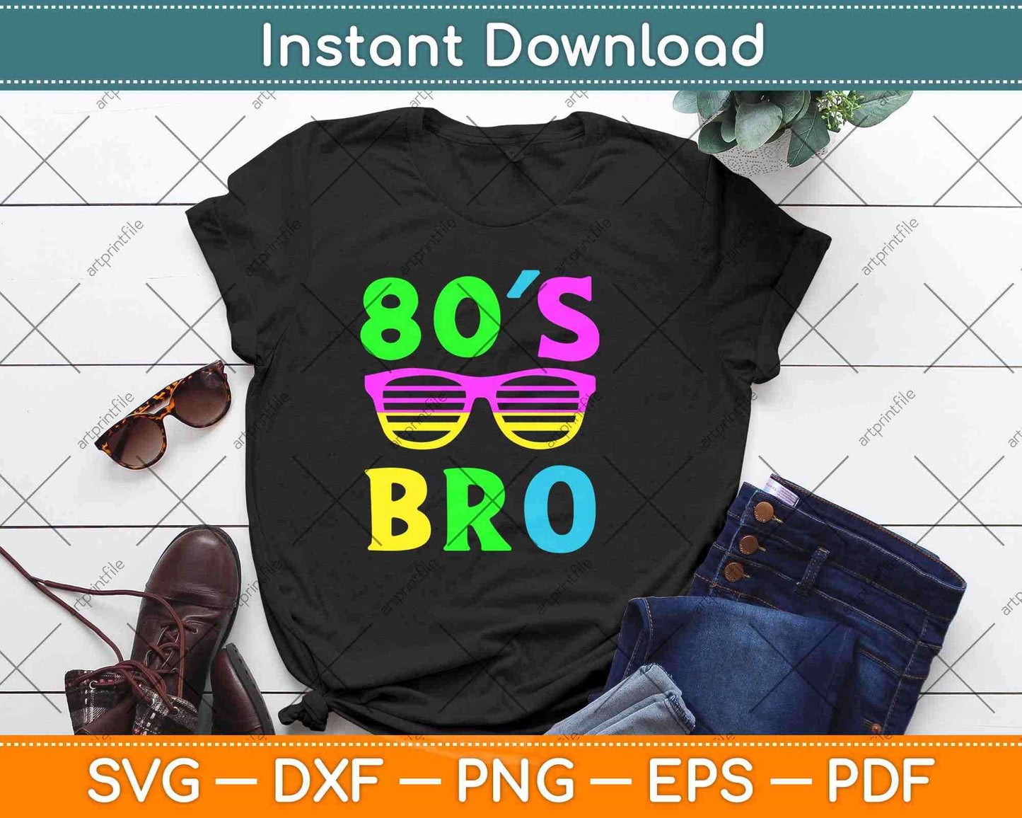 This Is My 80s Bro Svg Png Dxf Digital Cutting File