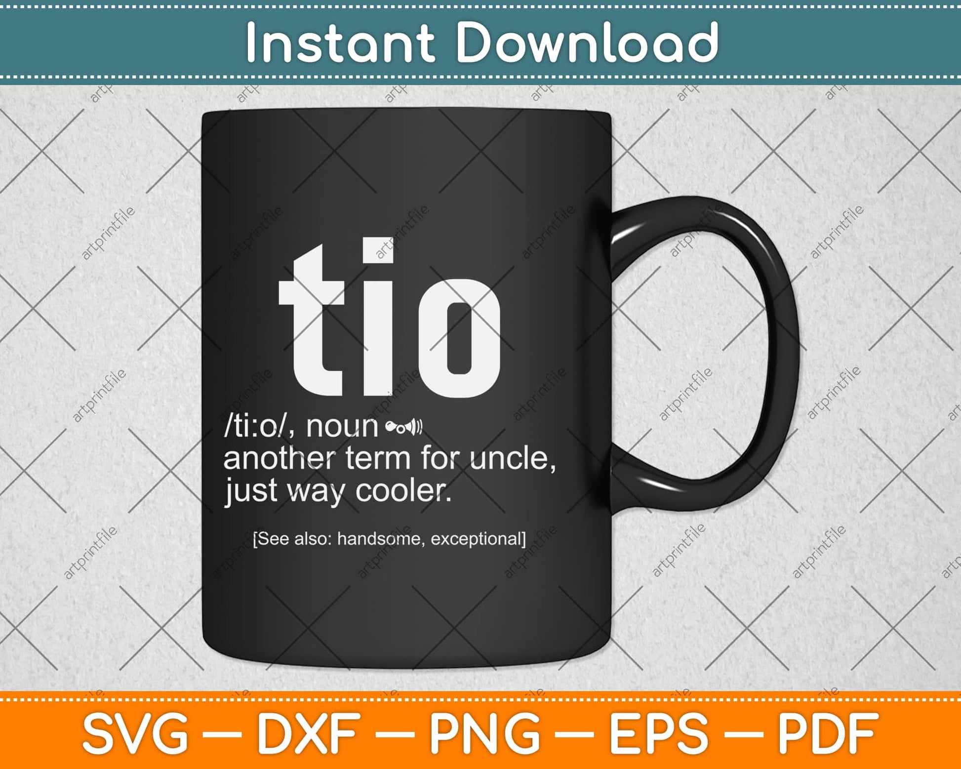 Tio Definition Gifts Spanish Uncle Dictionary Definition Svg Design Cutting Files