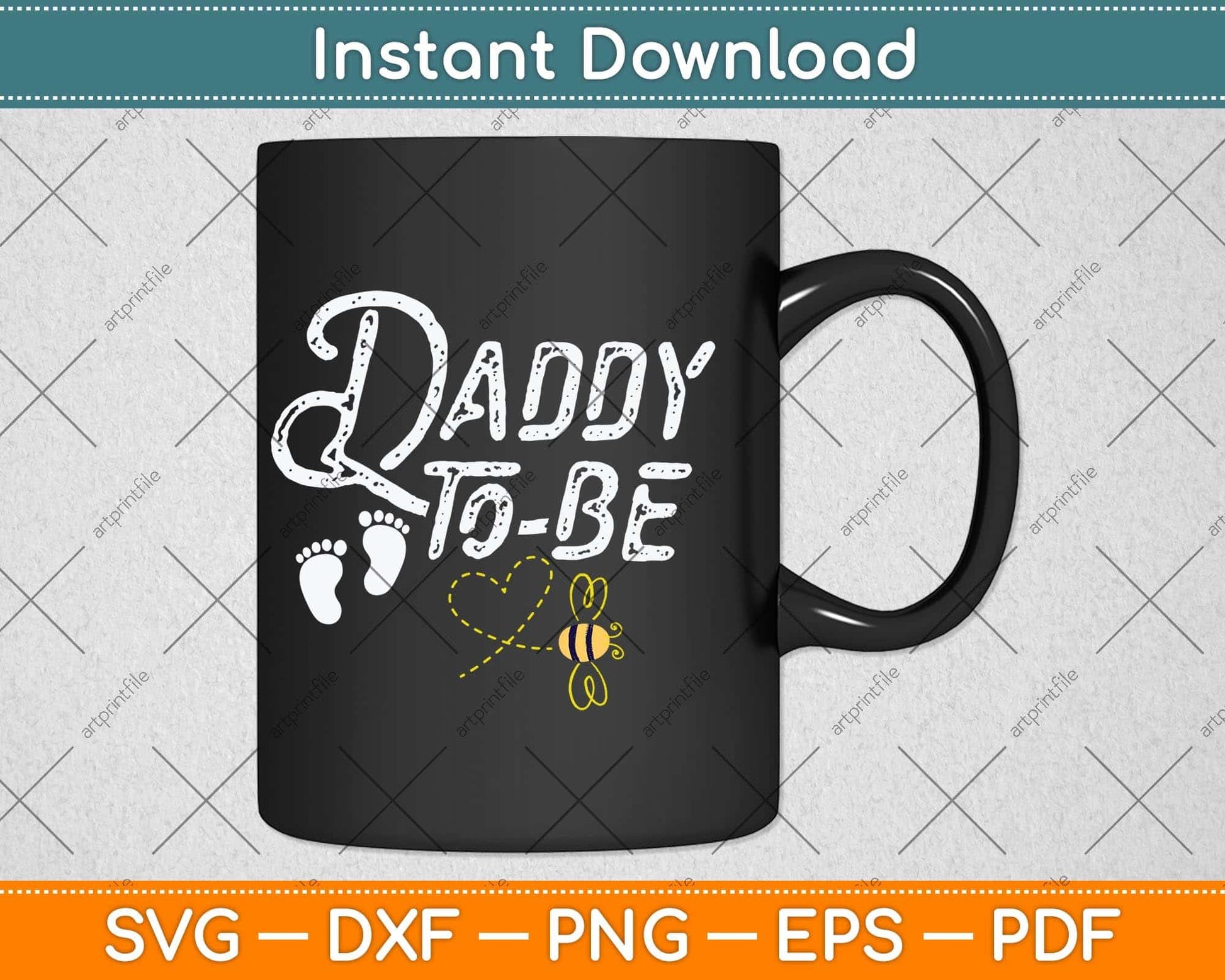 To Bee Funny Fathers Day Svg Png Dxf Digital Cutting File