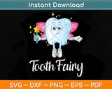 Tooth Fairy Funny Halloween Svg Png Dxf Digital Cutting File