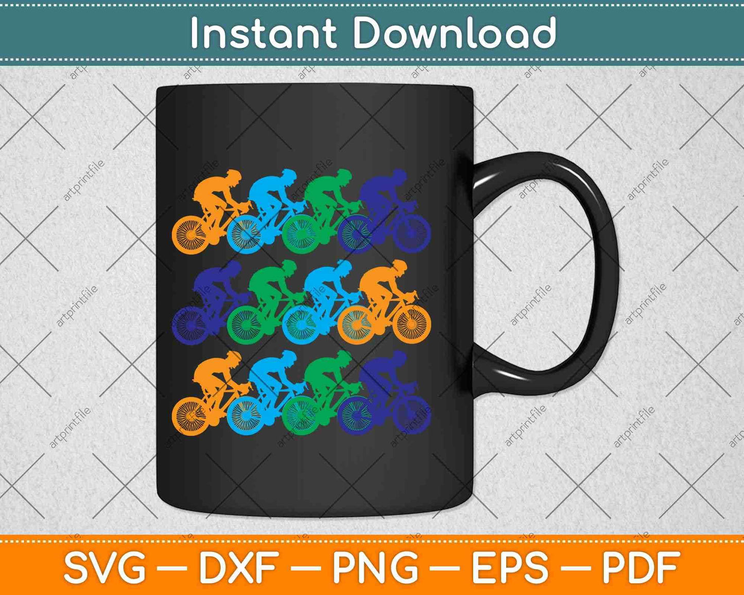 Tour France Cycling Svg Design Cricut Printable Cutting Files