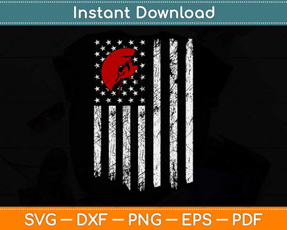 Tower Climber American USA Flag Climbing Svg Png Dxf Digital Cutting File