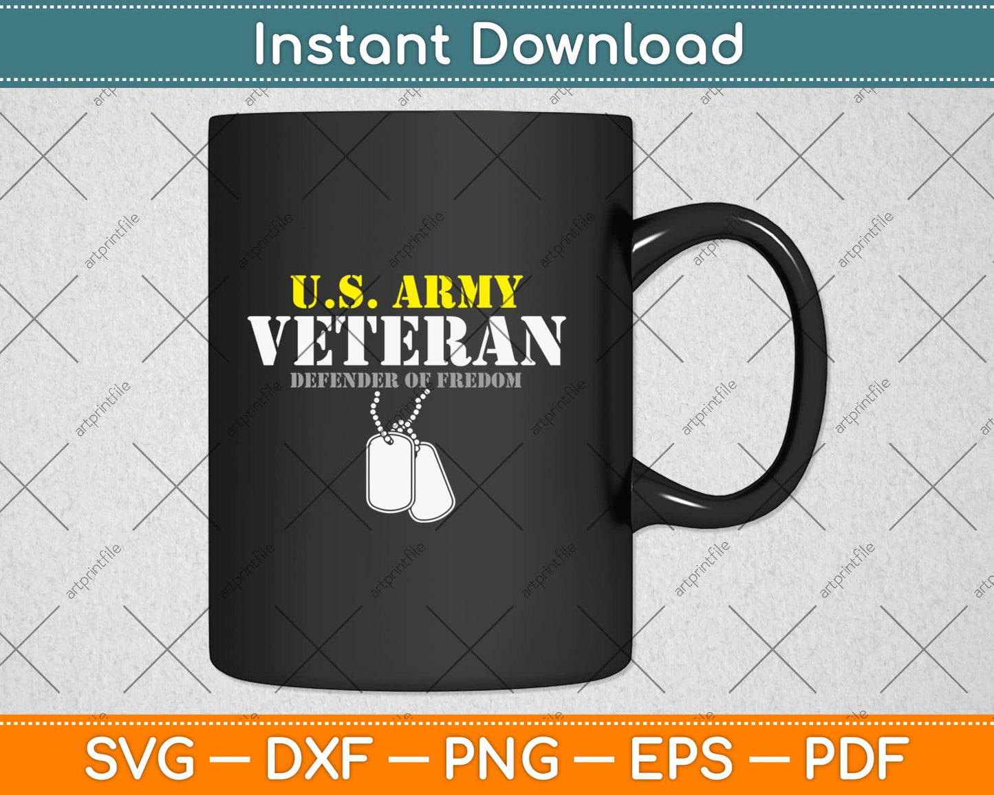 U.S. Army Proud Army Veteran Vet Svg Design Cricut Printable Cutting Files