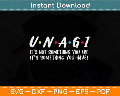 Unagi Mindfulness Total Awareness Funny Svg Design Cricut Printable Cutting Files