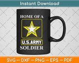 US Army Soldier House Flag Armed Forces Rangers Svg Design 