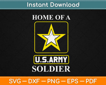 US Army Soldier House Flag Armed Forces Rangers Svg Design Cricut Cutting Files