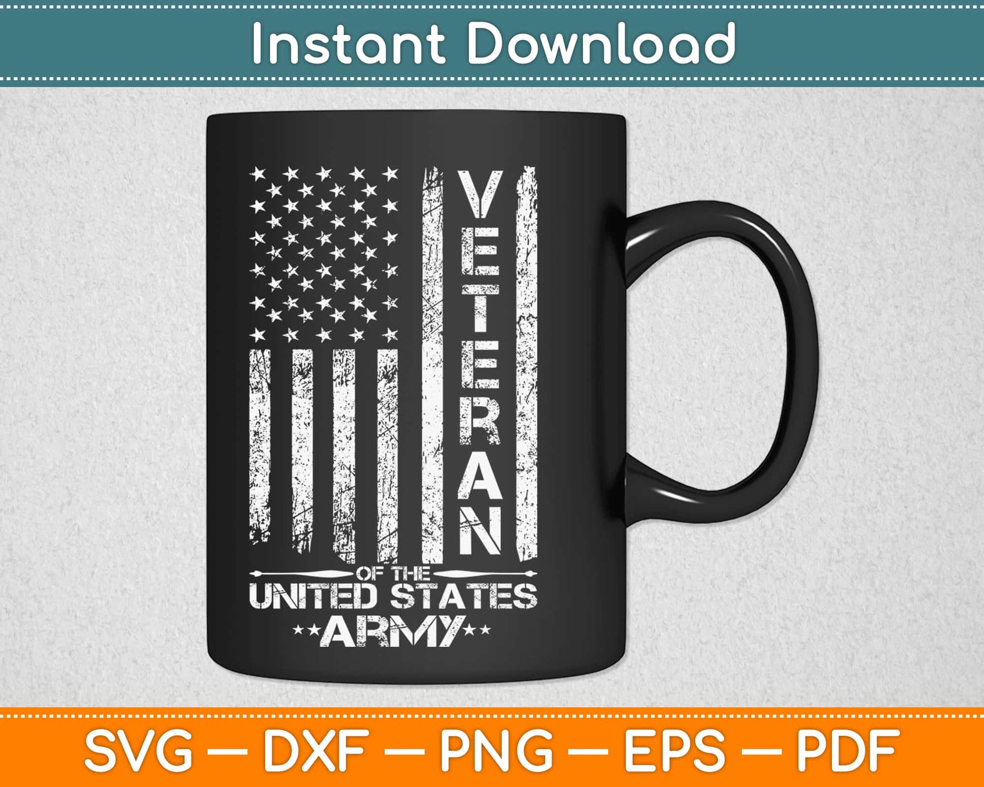 Veteran Of The United States Army Svg Design Cricut Printable Cutting Files