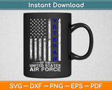 Veteran of The United States Us Air Force Svg Design Cricut Printable Cutting Files