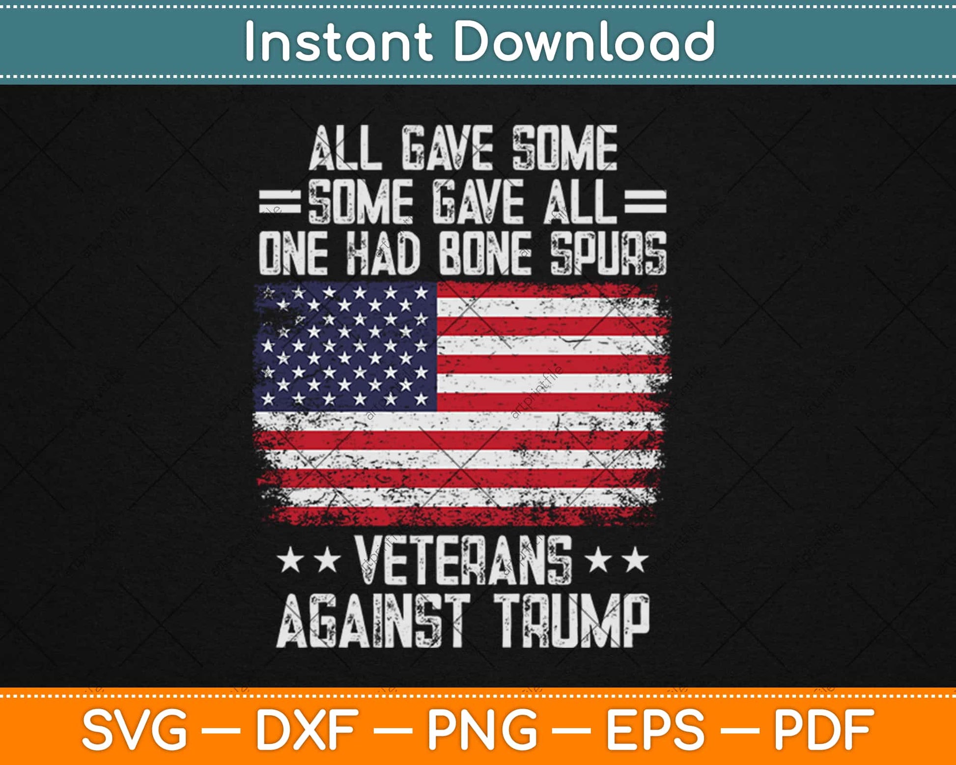 Veterans Against Trump Svg Design Cricut Printable Cutting Files