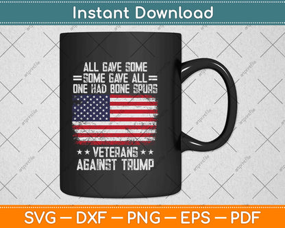 Veterans Against Trump Svg Design Cricut Printable Cutting Files