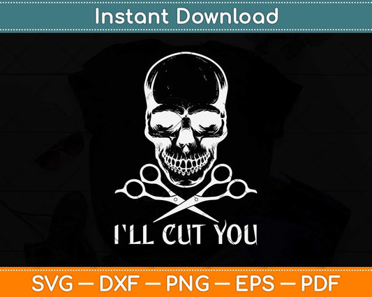 Vintage Barber Hairdresser Hairstylist Svg Png Dxf Digital Cutting File