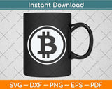 Vintage Bitcoin Gift For Crypto Currency Svg Png Dxf Digital