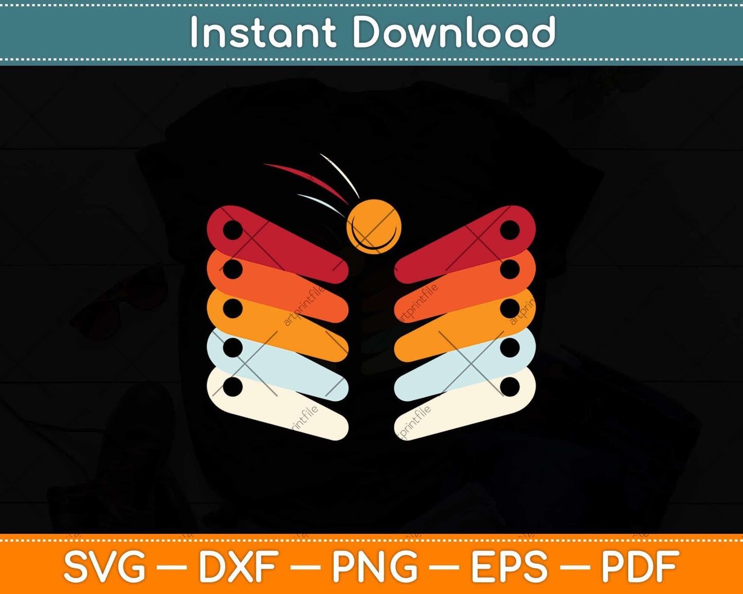 Vintage Retro Arcade Pinball Svg Png Dxf Digital Cutting File
