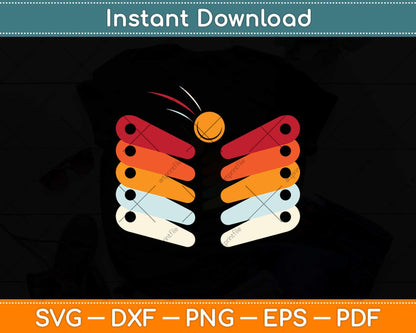 Vintage Retro Arcade Pinball Svg Png Dxf Digital Cutting File
