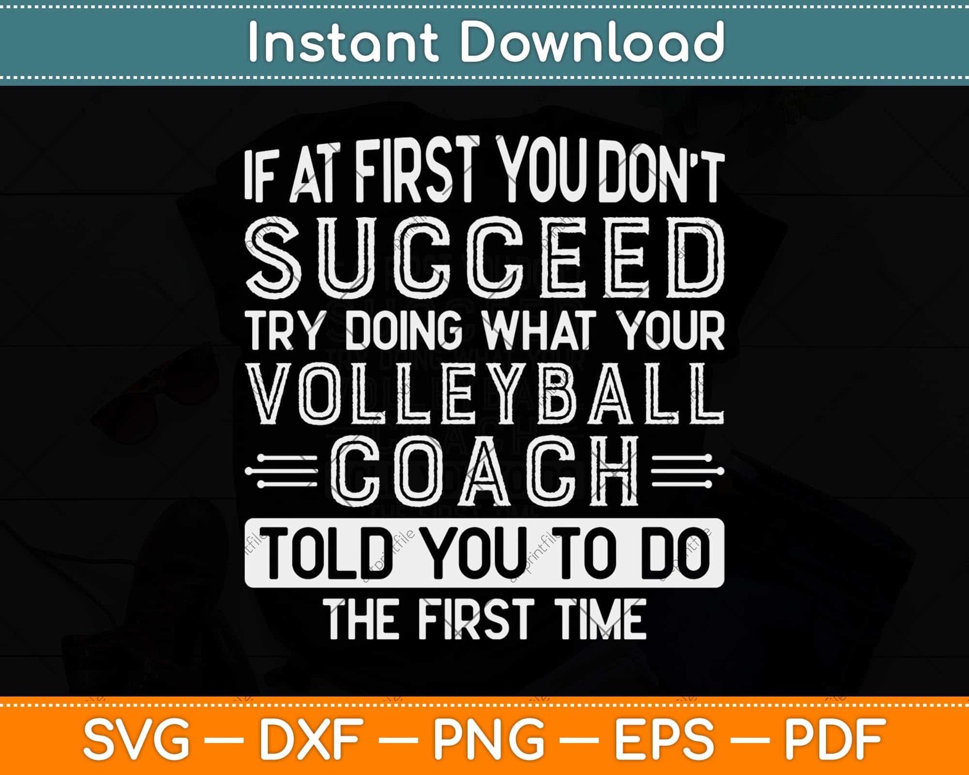 Volleyball Coach Gift Funny Thank You Svg Design Cricut Printable Cutting File