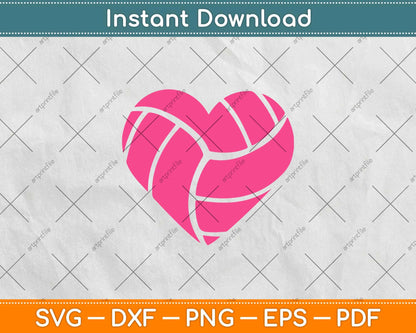 Volleyball Love Mom Svg Design Cricut Printable Cutting Files
