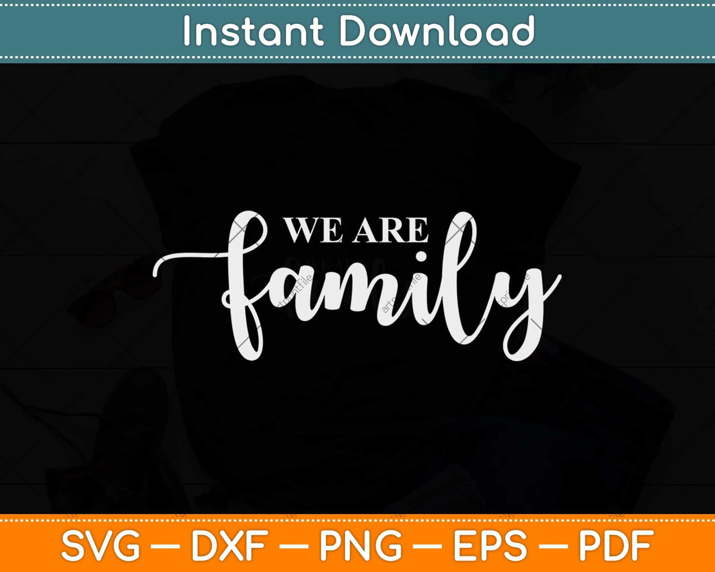 We Are Family Reunion Svg Design Cricut Printable Cutting File