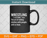 Wrestling Definition Svg Png Dxf Digital Cutting File