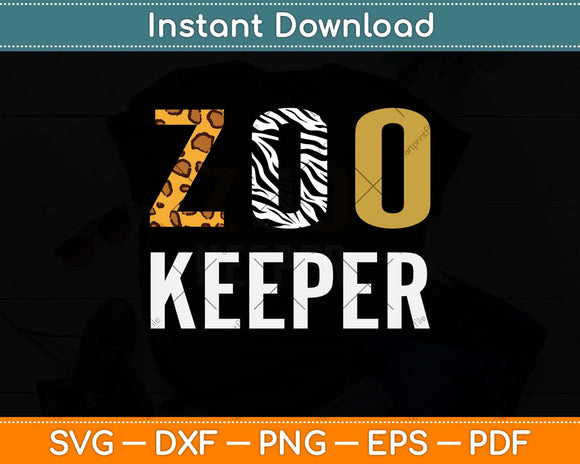 Zoo Keeper Halloween Svg Png Dxf Digital Cutting File